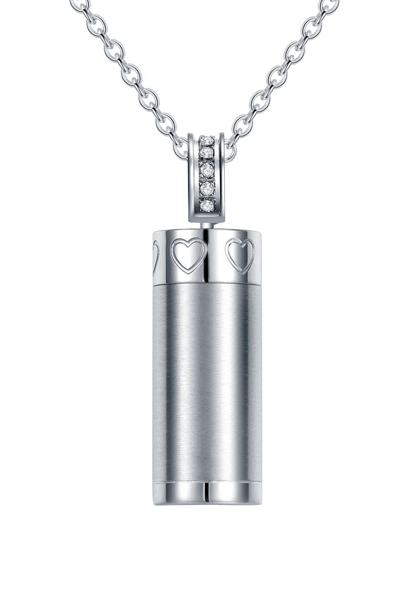 WATER BOTTLE SHAPED PENDANT NECKLACE