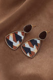 RETRO CONTRAST COLOR PAINTING EARRINGS