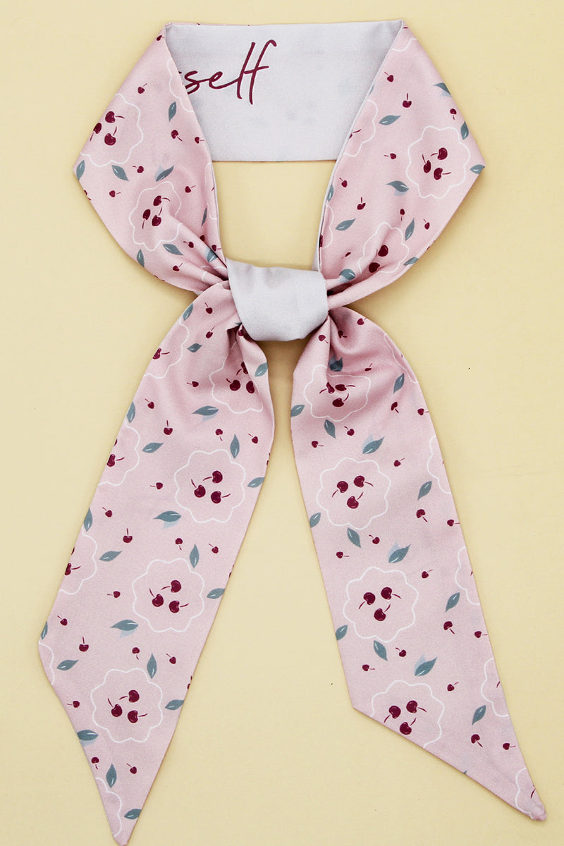 FLORAL PRINT TWILLY SCARF