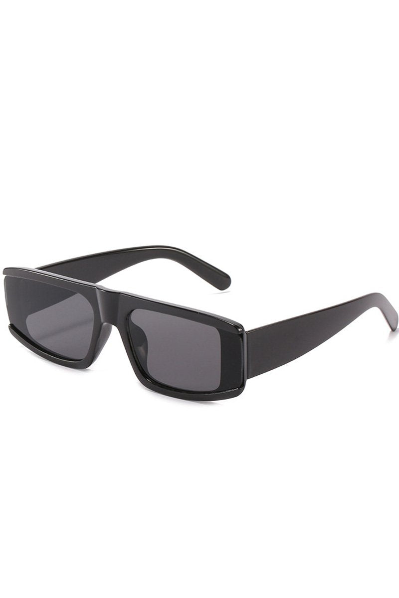FLAT TOP FRAME SQUARE SUNGLASSES