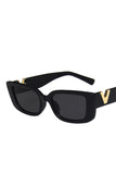 V SMALL BOX SQUARE FASHION SUNGLASSES