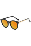 TRENDY FASHION ROUNDED SUNGLASSES