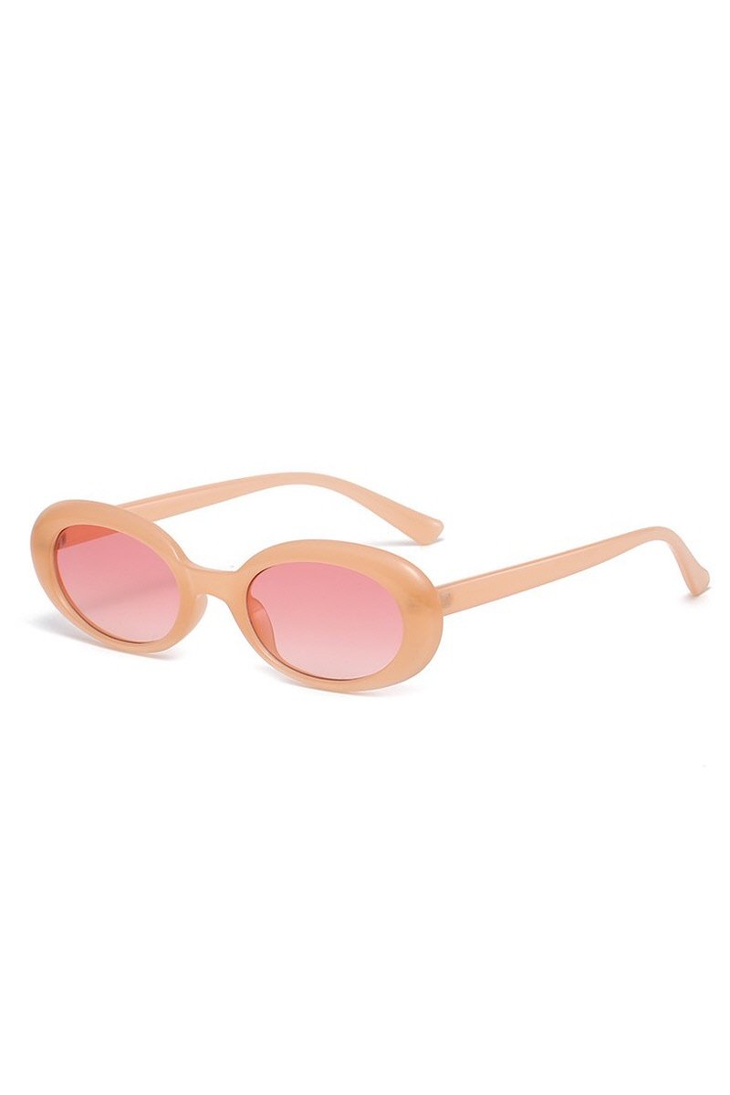 JELLY COLOR HIP HOP RETRO GLASSES