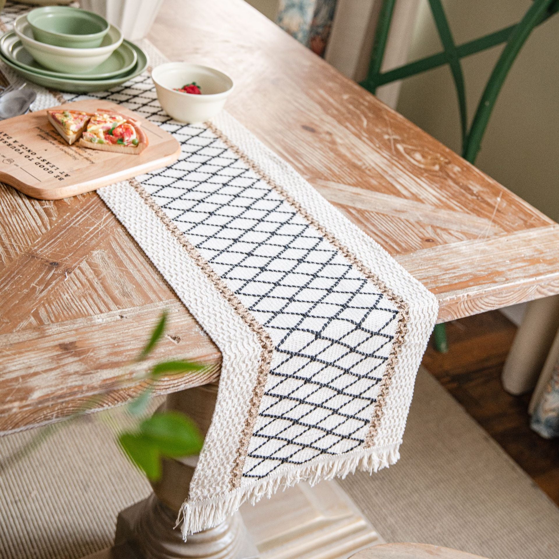 30X200 : 11.81″ * 78.74″, MULTI PATTERNED TABLE CLOTH TABLE RUNNER