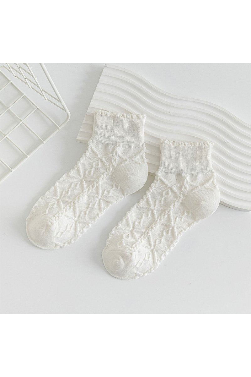 RUFFLED CUTE WOMEN FASHION SOCKS
