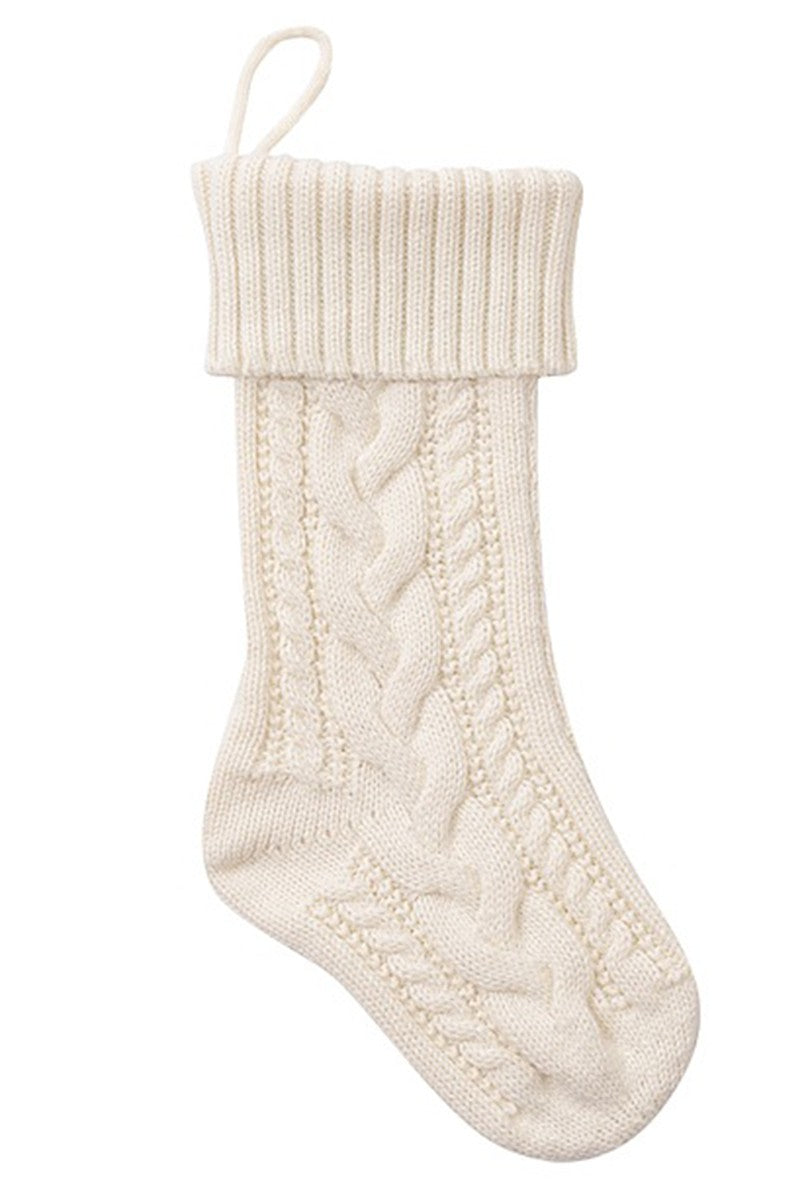 KNITTED CHRISTMAS STOCKINGS