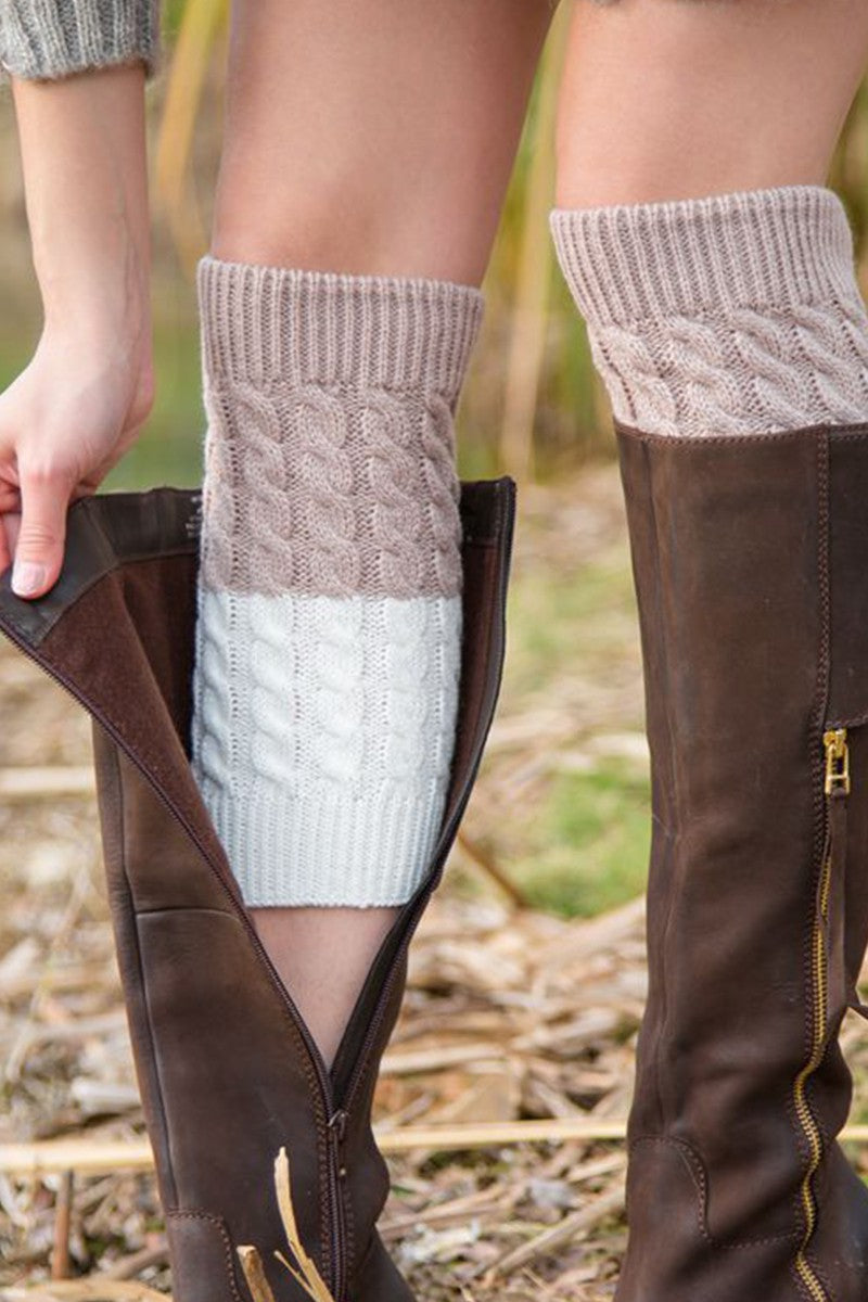 WOMEN LEG WARMERS BOOTS CUFFS