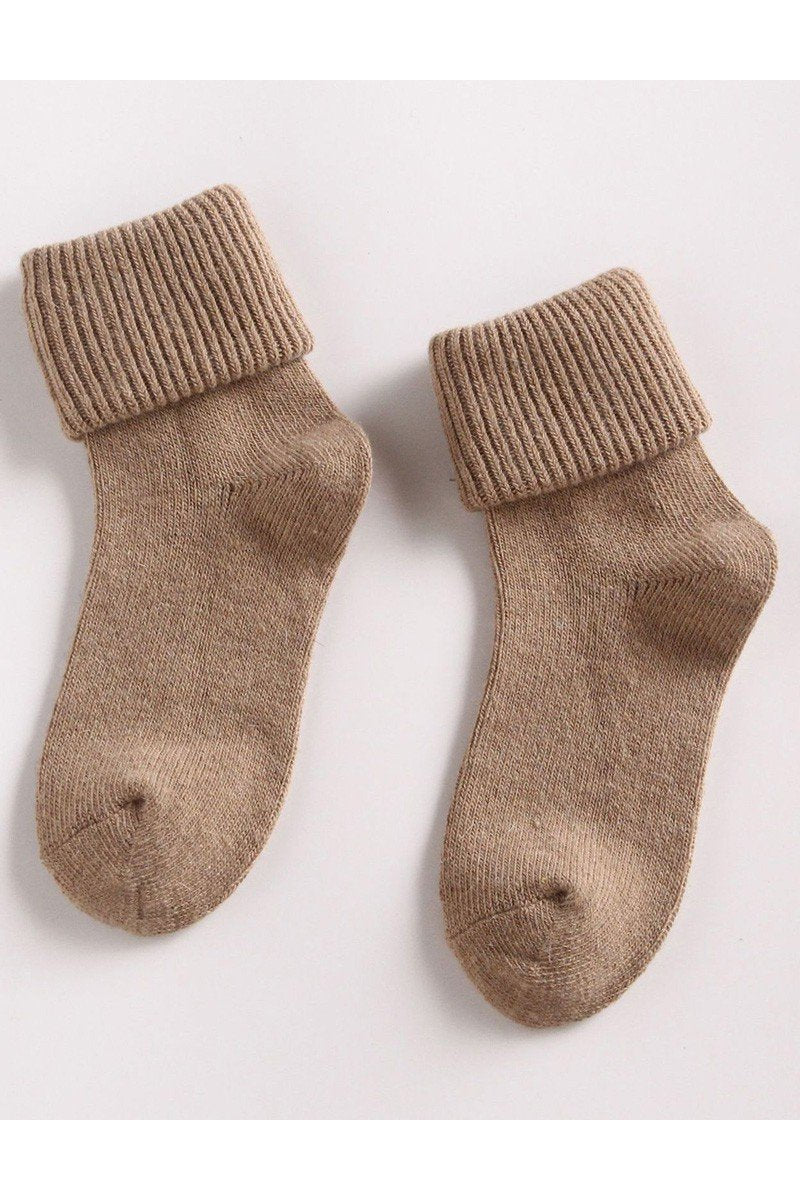 TRENDY CASUAL FASHION SIMPLE CREW SOCKS