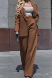 WOMEN OVERSIZED LOOSE FIT SUIT BLAZER AND PANTS