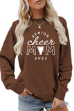 WOMEN GAME DAY PRINTING LONG SLEEVE PULLOVER