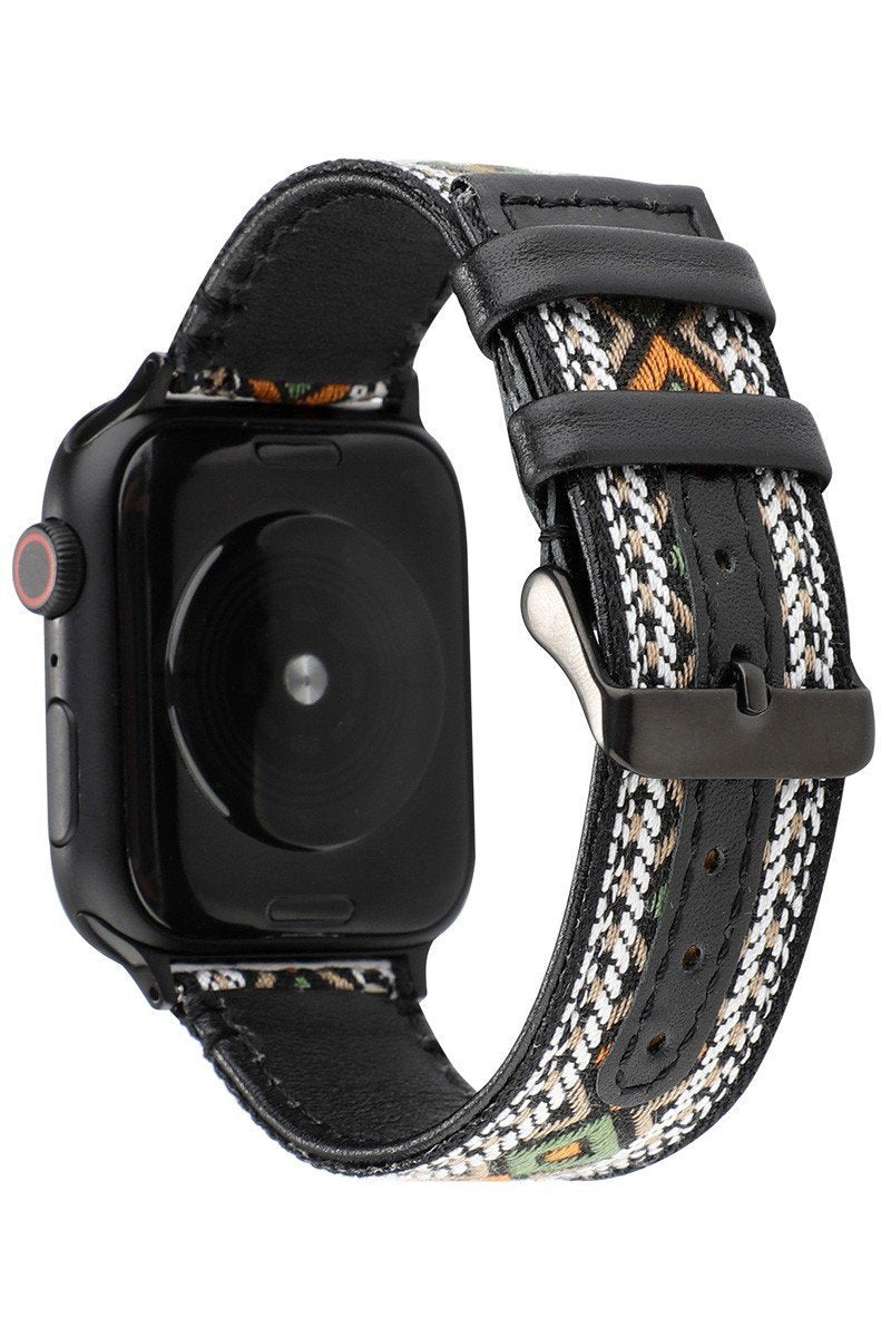 UNIQUE PATTERN LEATHER BAND FOR APPLE WATCH